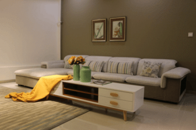 坐客W004沙發(fā)測評(píng)：帶儲(chǔ)物功能的大款布藝沙發(fā)